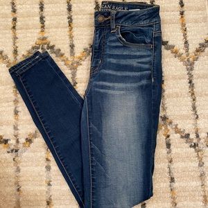 High rise jegging